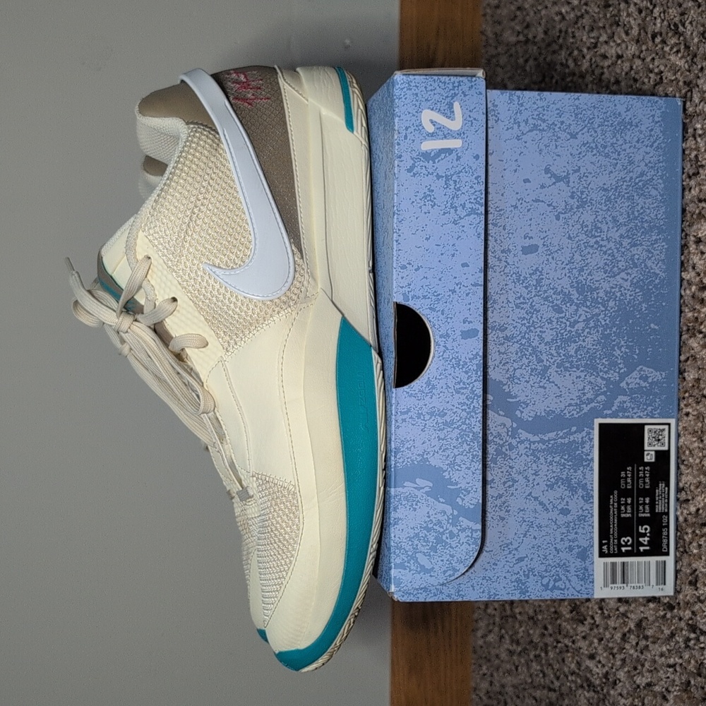 JA 1 - White/Cream - Size 13